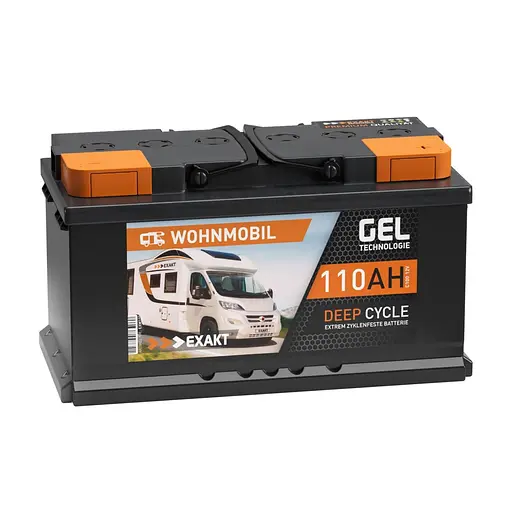 Акумулятор гелевий EXAKT 110Аh / 12V GEL