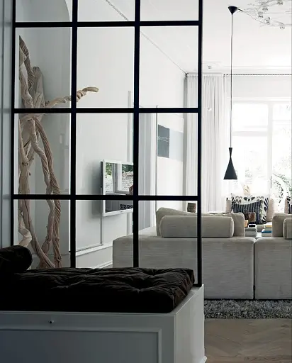 Монохромна оселя. Вишукані інтер’єри в чорному та білому - фото 15