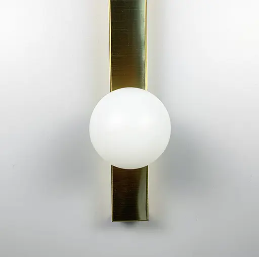 Лінійний настінний світильник зі спотом та матовим плафоном Line F G 5703-800 AB - фото 4