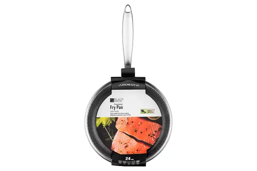 Сковорода Ardesto Black Mars Avior з нержавіючої сталі 24 см (AR0720BS) - фото 2