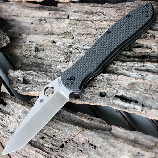 Ніж Spyderco Bradley Folder 2 CPM M4 Carbon Fiber Black - фото 6