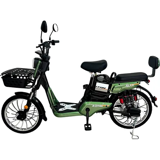 Электроскутер E-Titan Alfa 20" Green (20EA-005172) [130977]