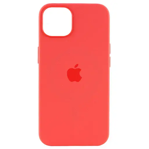 Чехол Epik Silicone case AAA with Magsafe and Animation для Apple iPhone 15, 6.1 Красный/Guava - фото 2