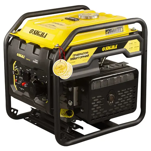 Генератор інверторний SIGMA 5.5/6.0 кВт, однофазний, ручний запуск (5710761) - фото 1