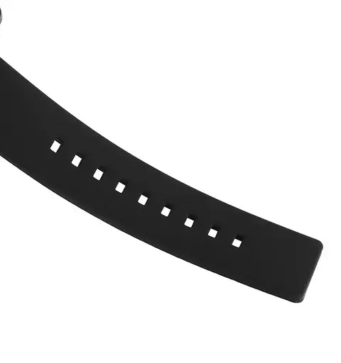 Чоловічий наручний годинник з ліхтарем Skmei 2187 Чорний з чорним циферблатом - фото 10