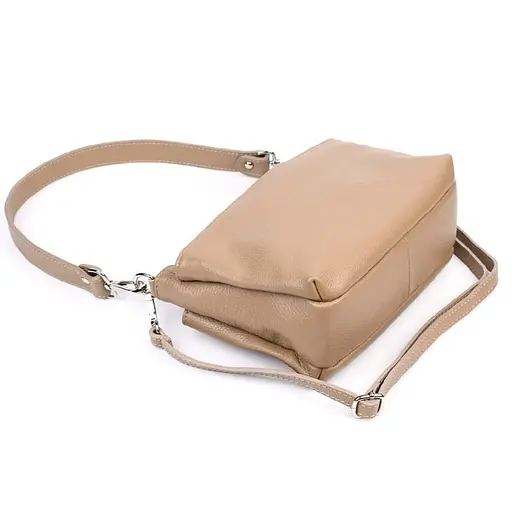 Кожаная женская сумка Virginia Conti 25х18х11 см sum0028551 - фото 6