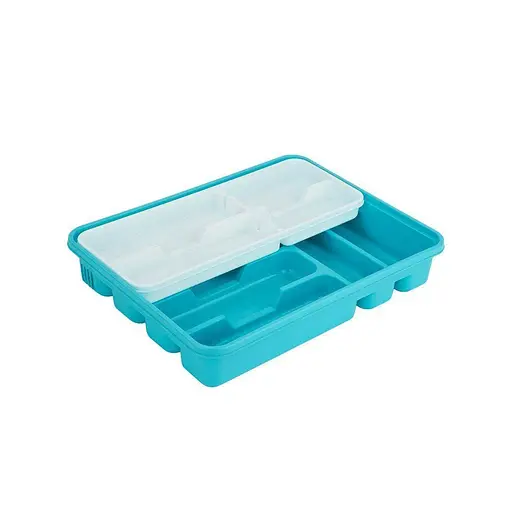 Лоток для столовых приборов, двойной "микси"