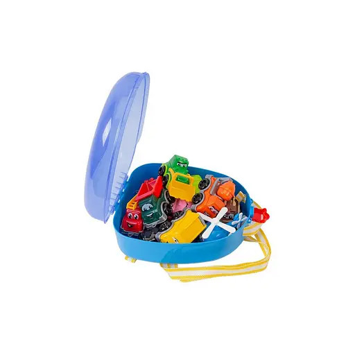 Игрушка "Транспорт Мини" ТехноК 9253TXK 11 машинок - фото 3