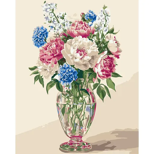 Картина за номерами "Букет польових квітів" Art Craft 13166-AC 40х50 см - фото 1