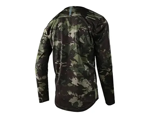 Велоджерси Troy Lee Designs Flowline LS Jersey Covert Army Green L (1106-346608014) - фото 2