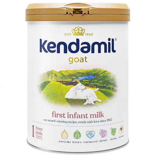 Уцінка. Суха молочна суміш Kendamil Goat 1 з цільного козячого молока для дітей 0-6 місяців 800 г