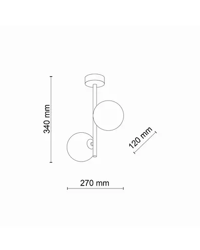 Люстра Tk Lighting 6706 Estera G9 2x6W IP20 - фото 3