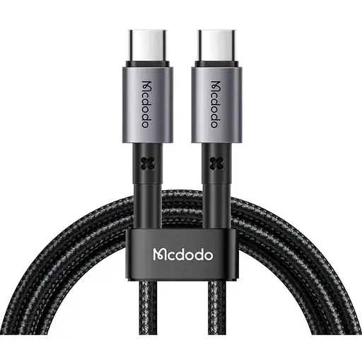 Кабель Mcdodo Prism Series 65W Type-C to Type-C Data Cable 1.5 м CA-3131 Чорний - фото 1