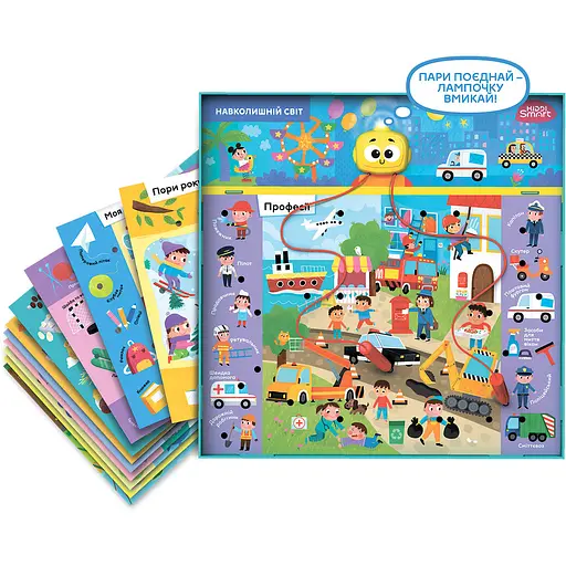 Електронна логічна гра Kiddi Smart Вікторина Навколишній світ S2 (157-A-0022-UA) - фото 2