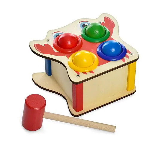 Дерев’яна іграшка Стукачка, 15.5x15.5x8 см, MD1682