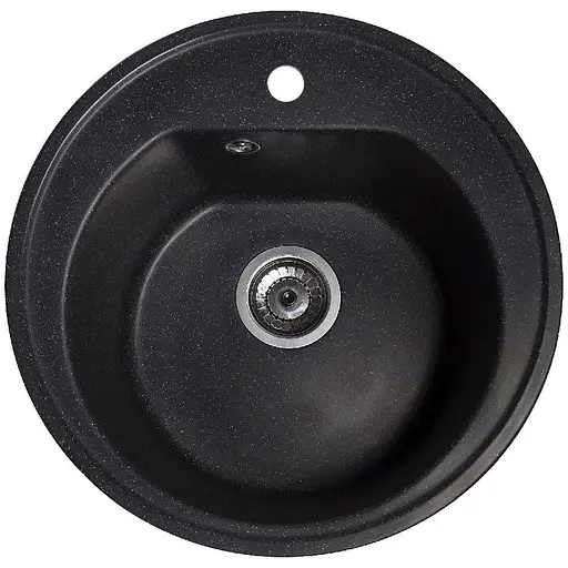 Гранітна кухонна мийка Romzha Klasicky Antracit (901) - фото 1