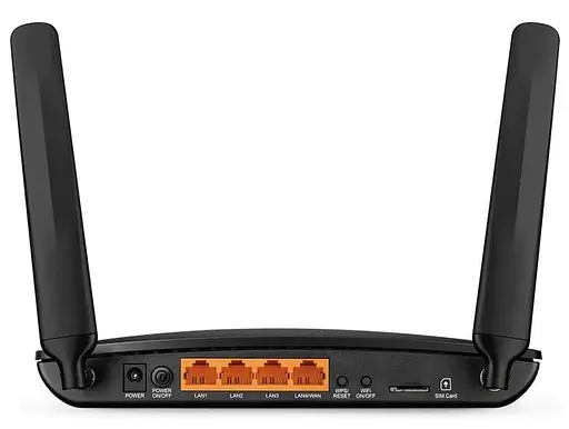 Роутер TP-Link 4G Archer TL-MR150 N300 Black 802.11n (TL-MR150) - фото 3