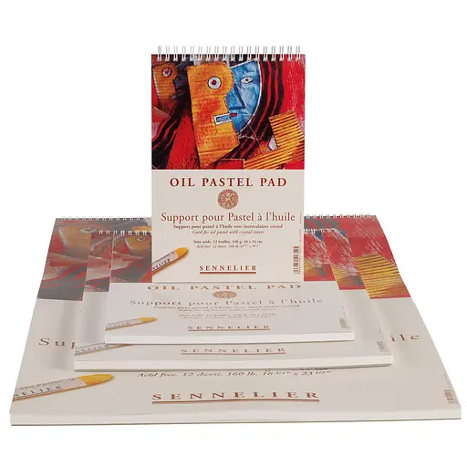 Альбом для масляной пастели Sennelier, 12 листов, 360 г/м, 16х24 см - фото 2