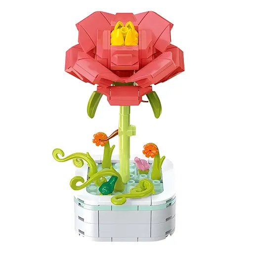 3D конструктор Flowers Ранункулюс на 118 деталей (25-105)