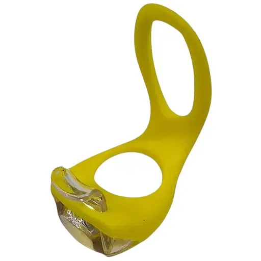 Ліхтар блимавка комплект Good Bike Silicon LED в силіконовому корпусі 2 шт. жовті (92325Yellow-IS) - фото 2