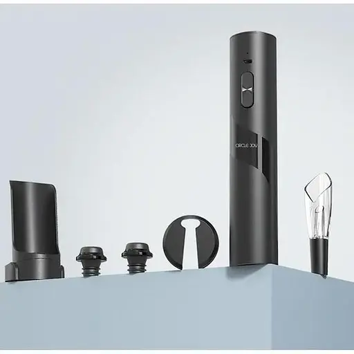 Набор для вина с электроштопором Circle Joy Wine Opener and Preserver Set (CJ-TZ21) - фото 3