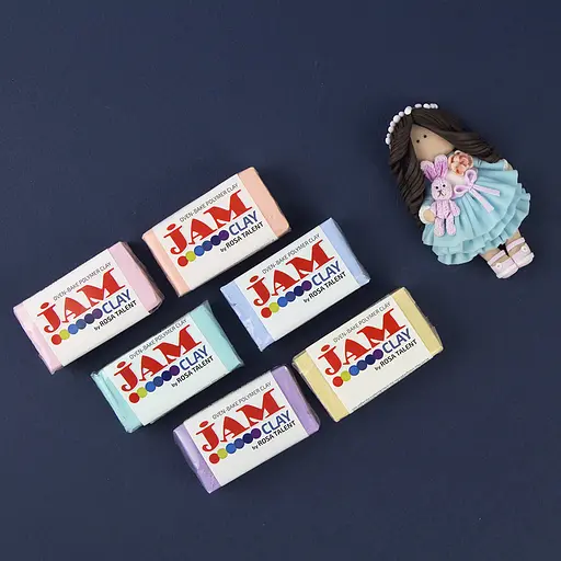 Пластика Jam Clay Зефир (Белый) 20г ROSA Talent - фото 6
