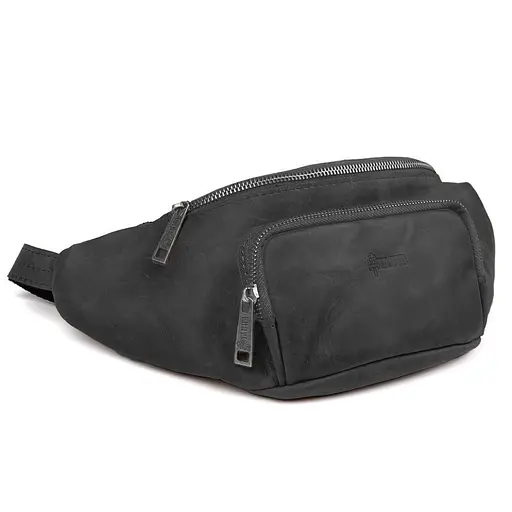 Шкіряна бананка Tarwa 14х36х8 см sum0025662 - фото 2