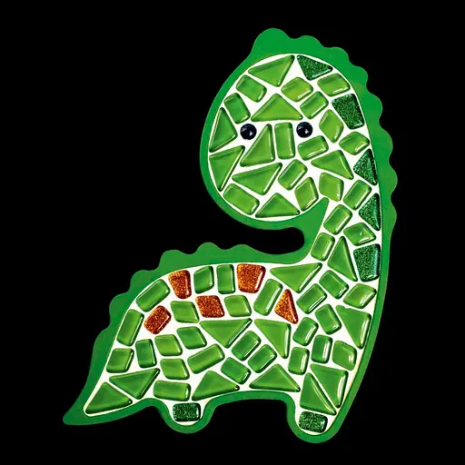 Дитячий набір для творчості кришталева мозаїка Динозавр Mosaaro МА7003 - фото 2