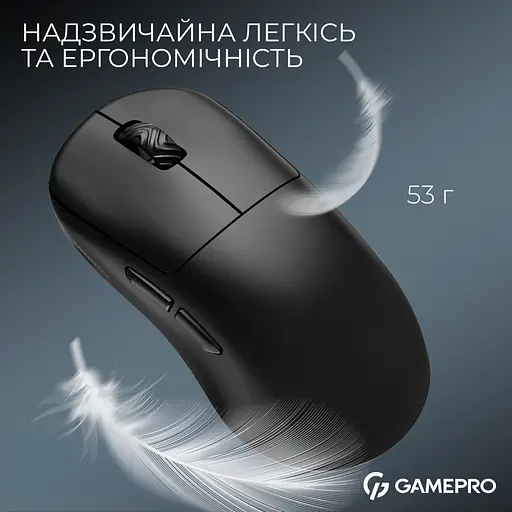 Мышка GamePro Asgard Loki Wireless/USB Black (GM022B) - фото 6