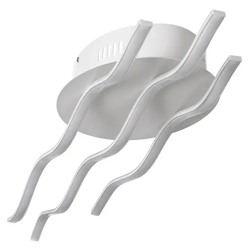 Люстра стельова Brille світлодіодна 55W WW WH (BL-368C/3) - фото 3