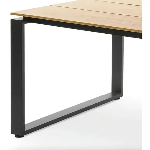 Набор садовой мебели Di Volio Trento стол + 2 скамейки бежевый - фото 9