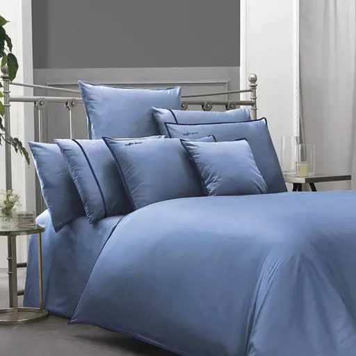 Постільна білизна Sartoria Acik Mavi Сатин Преміум (на замовлення) Sarev pbe0051696 - фото 1