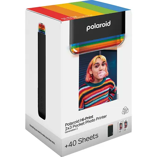 Портативный фотопринтер Polaroid HI-PRINT Pocket Printer Gen2 E-box Black (006439) [153263] - фото 7