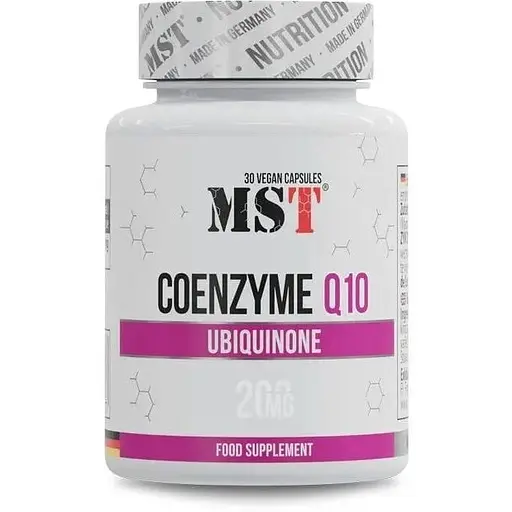 Коензим Q10 MST Coenzyme Q10 200 mg, 30 капсул для здоров'я серця