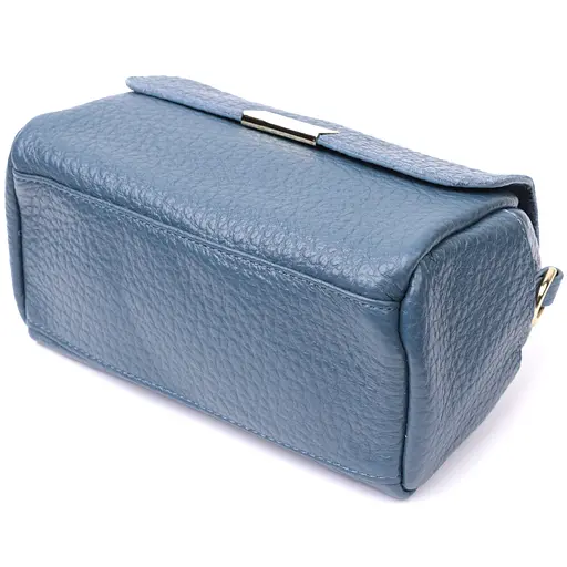 Шкіряна сумка Vintage з плечовою лямкою 20.5х13х9.5 см sum0029036 - фото 5