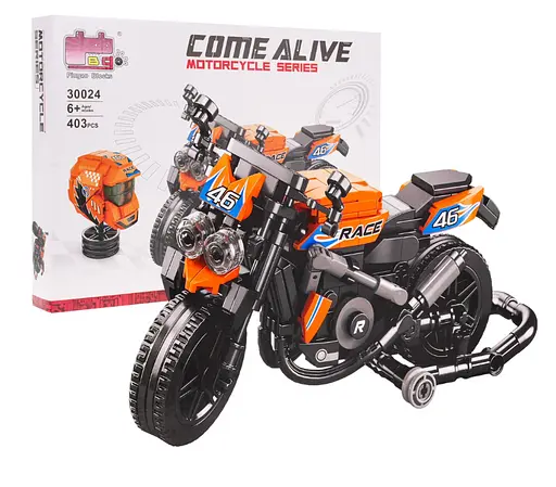 Конструктор дитячий Мотоцикл 403 елементи Ramiz