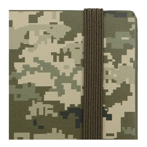 Еженедельник датированный Buromax Military 2026 153 x 87 мм искусственная кожа светло-зеленый (BM.2908-15) - фото 5