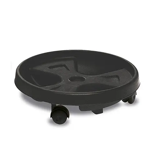 Поддон пластиковый Roller, 30-25 см круглый с роликами (11301)