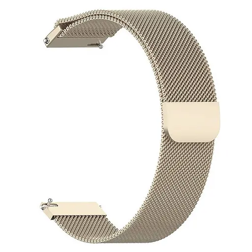 Комплект Tamister для годинника Xiaomi Mi Watch Color 2 вінтажне золото (чохол + металевий ремінець 22 мм) - фото 7