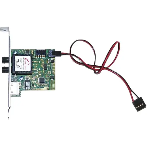 Волоконно-оптическая сетевая карта Microsens MS484161USB-V2 Б/У - фото 1