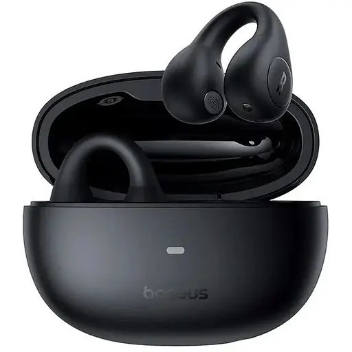 Бездротові навушники з кейсом Baseus AirGo AS01 Black (58844)