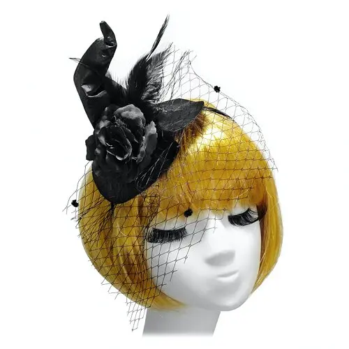 Колпак Ведьмочка на обруче - фото 1