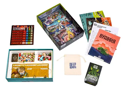 Настільна гра Ігромаг Глибокий жаль (Deep Regrets) з доповненням Жалюгідні щупальця (Lamentable Tentacles Mini Expansion) (укр.) (8420) - фото 7