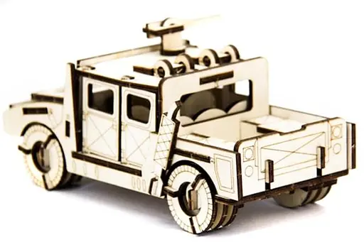 Дерев'яний конструктор Хаммер 74 деталі - фото 3