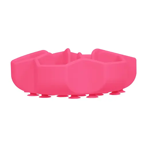 Миска для медленного питания Waudog Silicone 750 мл розовый - фото 4