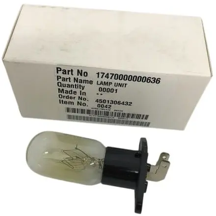 Лампа підсвічування для НВЧ Panasonic 17470000000636 для NN-ST25HB, NN-ST27HM, NN-ST34HM