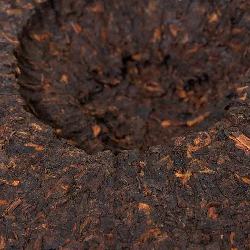 Пуэр Дедушкин Шу 2017 г. - блинчик, 100 г - фото 5