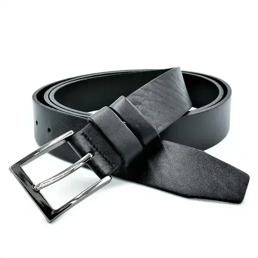 Ремінь шкіряний Le-Mon чоловічий 150-180х4 см acs0018362 - фото 1