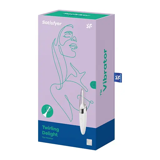 Стимулятор для клітора Satisfyer Twirling Delight 16 см білий - фото 6