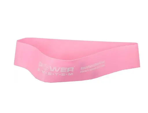 Гумка для фітнесу Power System PS-4061 Flex Loop Light Pink опір 12 кг (PS_4061_Pink) - фото 3
